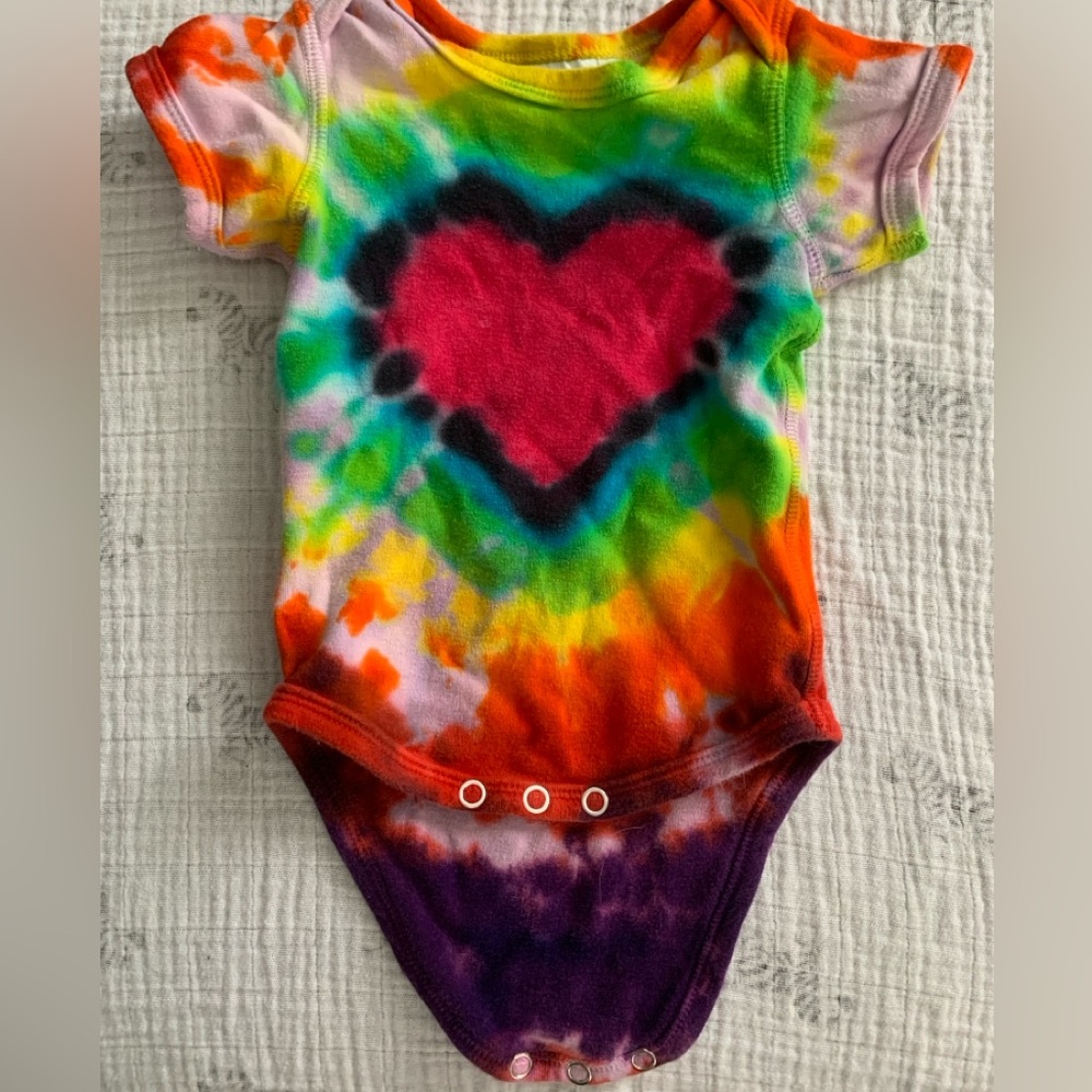 Herat Tie-Dye Baby Onesie 6M